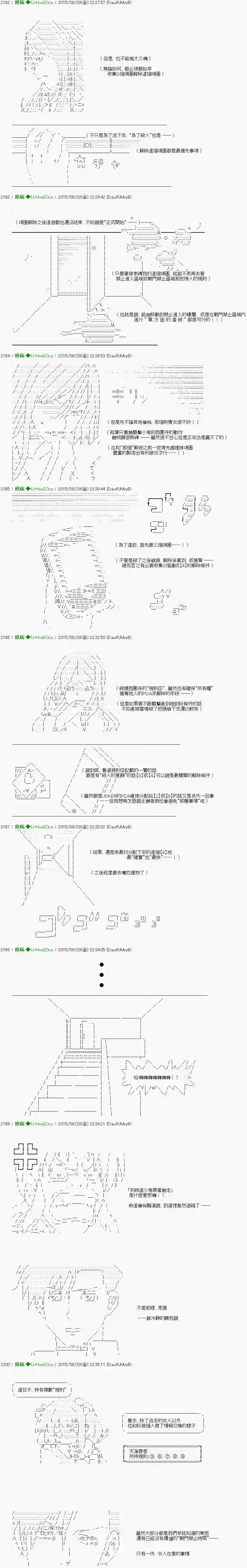 他们要在KILLER QUEEN中厮杀到最后的样子Ep.５ 「　1日目 23：00 ～ 24：00　」