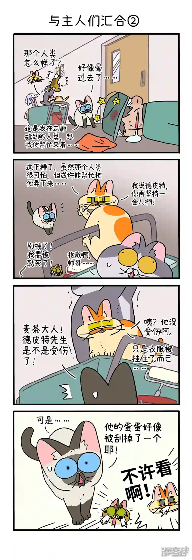 阿满和麦茶第75话1 与主人们汇合