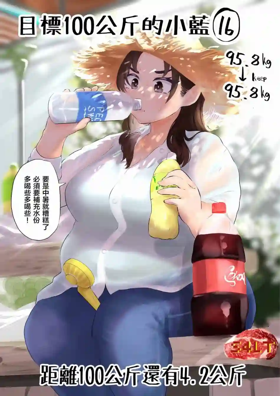 目标100公斤的小蓝第16-20话