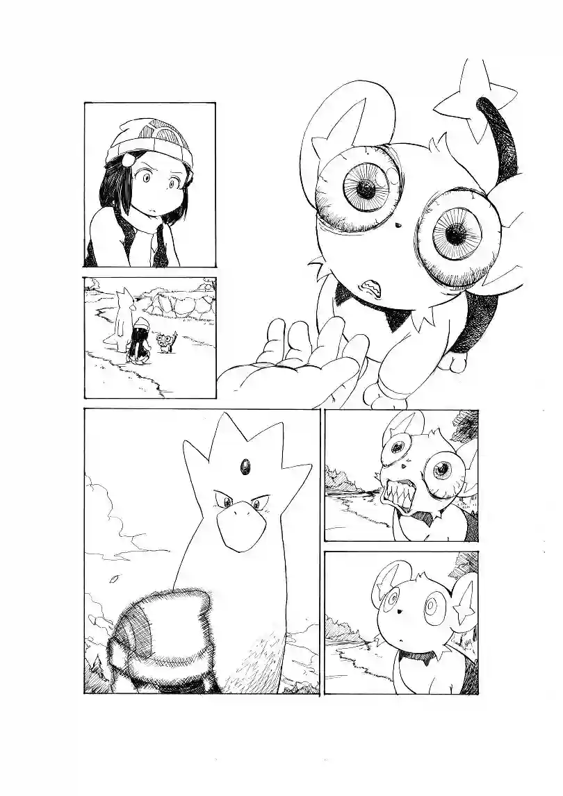 toufu宝可梦漫画集激战！20号道路！