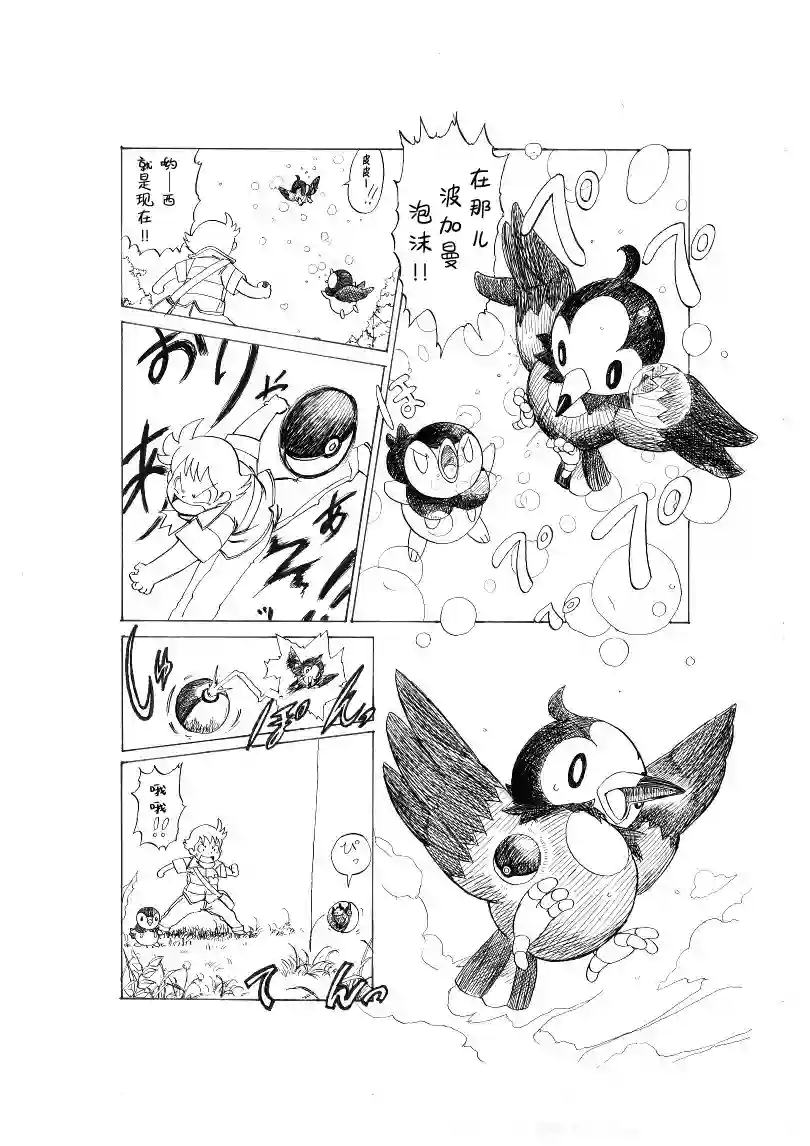 toufu宝可梦漫画集激战！20号道路！