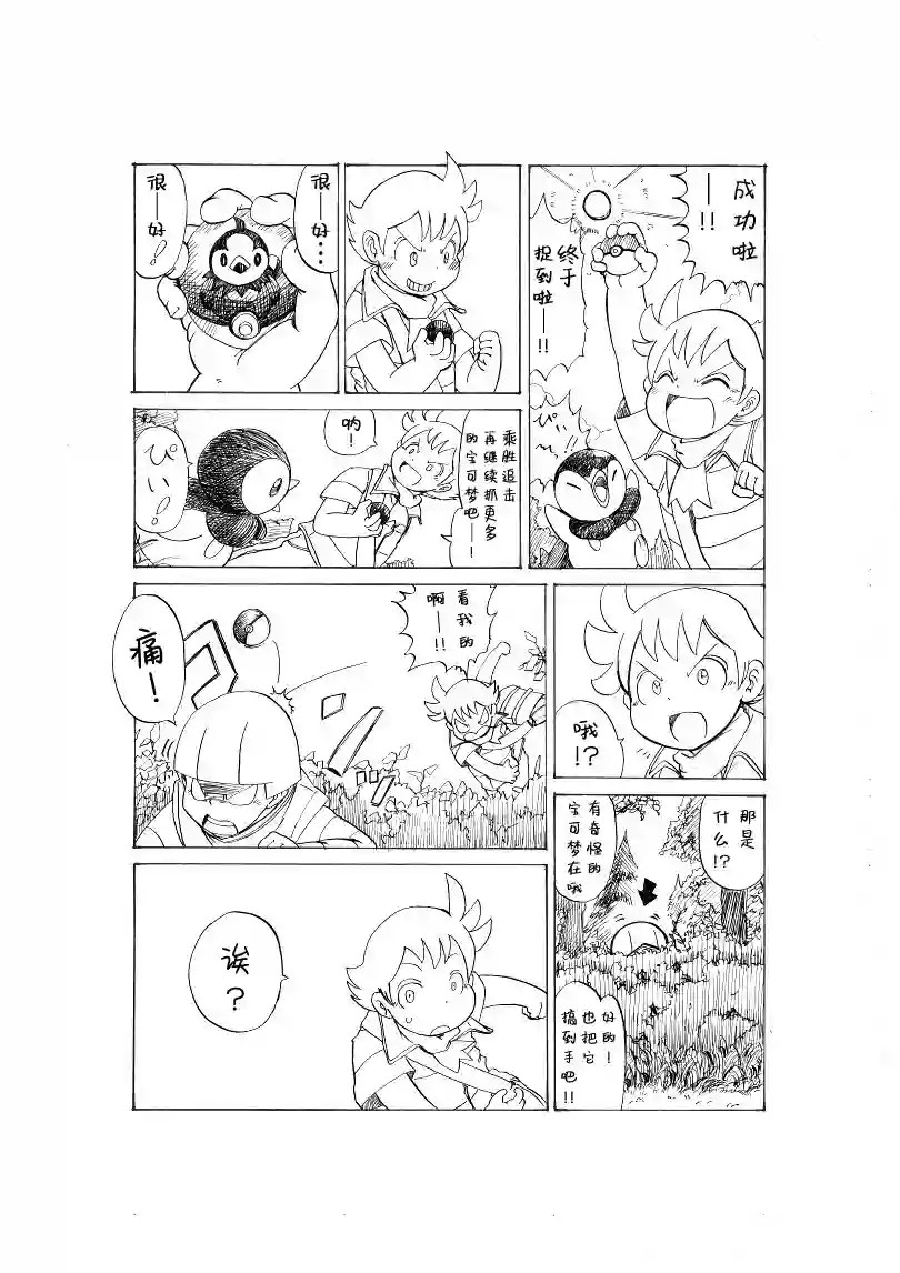 toufu宝可梦漫画集激战！20号道路！