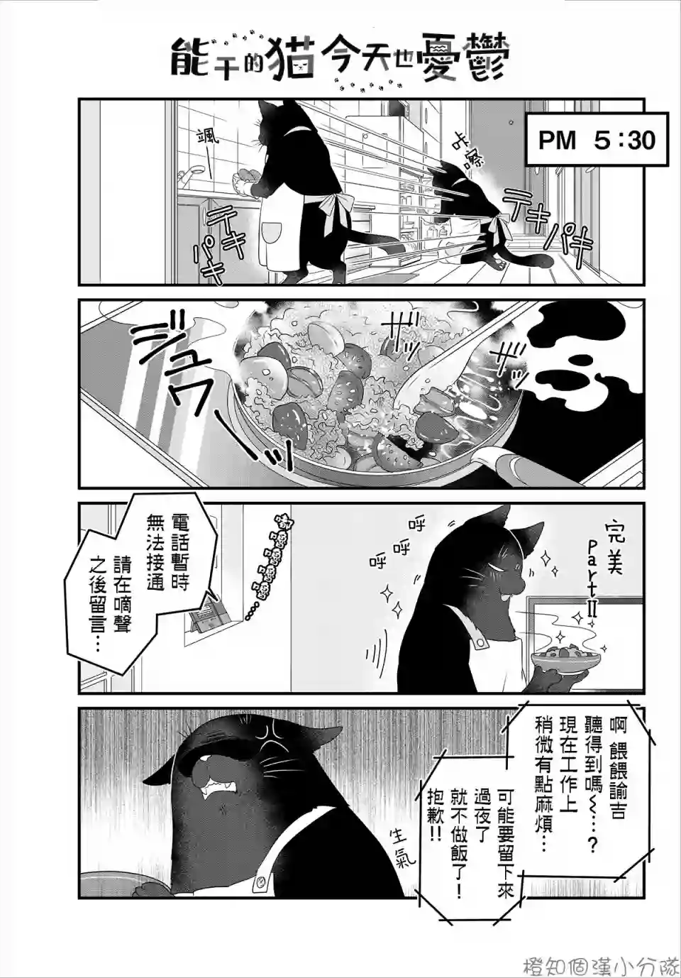 能干的猫今天也忧郁第2.2话