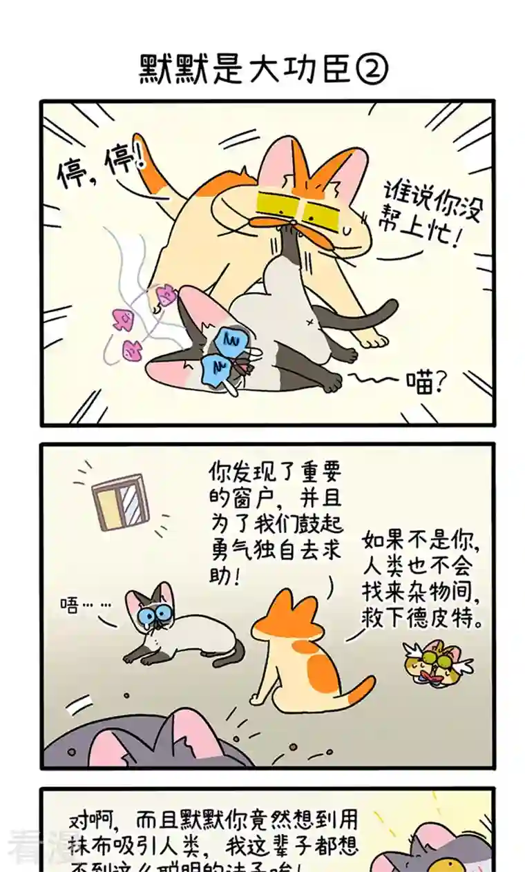 阿满和麦茶第79话 默默是大功臣
