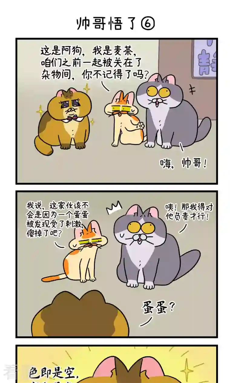 阿满和麦茶第81话2 帅哥悟了2