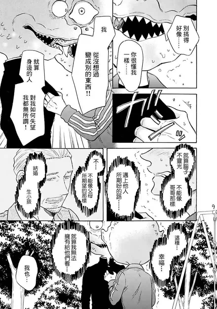 变成怪兽的男同第08话