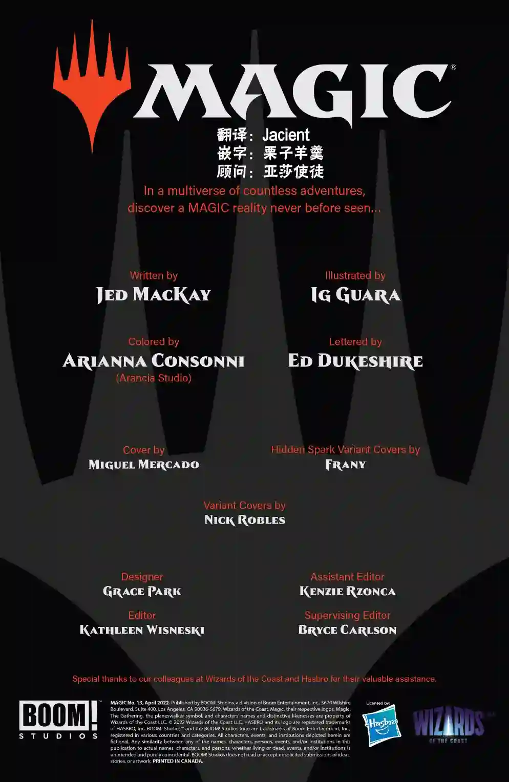 万智牌MTG拉尼卡13