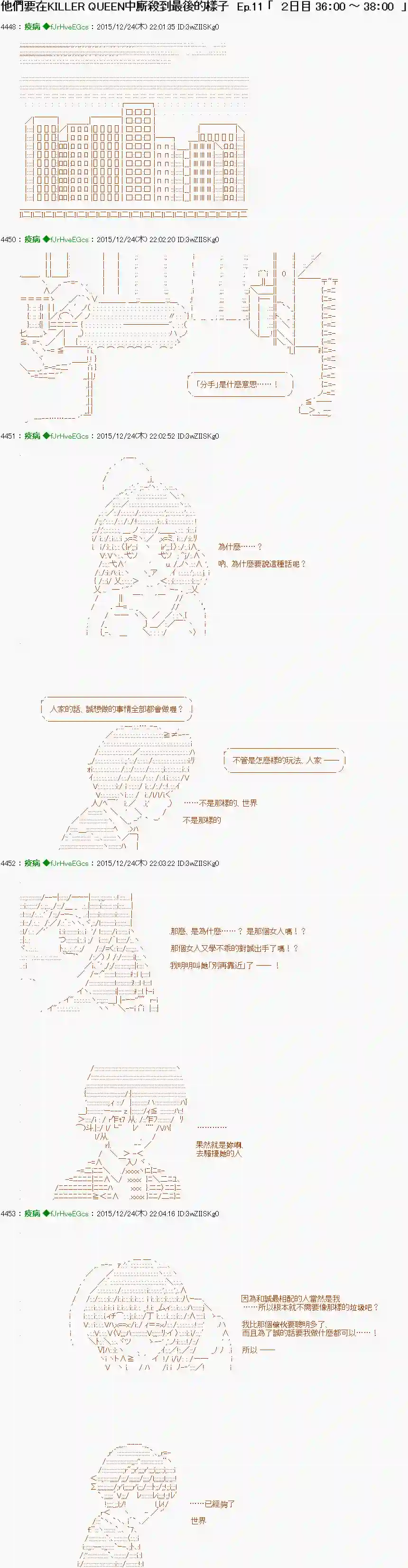 他们要在KILLER QUEEN中厮杀到最后的样子Ep.11 「　２日目 36：00 ～ 38：00　」