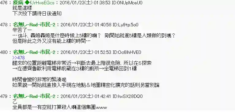 他们要在KILLER QUEEN中厮杀到最后的样子Ep.13 「　２日目 42：00 ～ 42：00　」