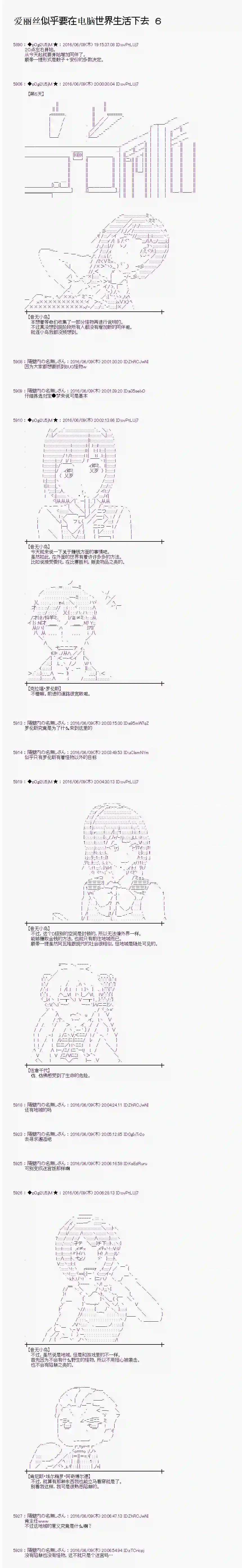 爱丽丝似乎要在电脑世界生活下去第06话