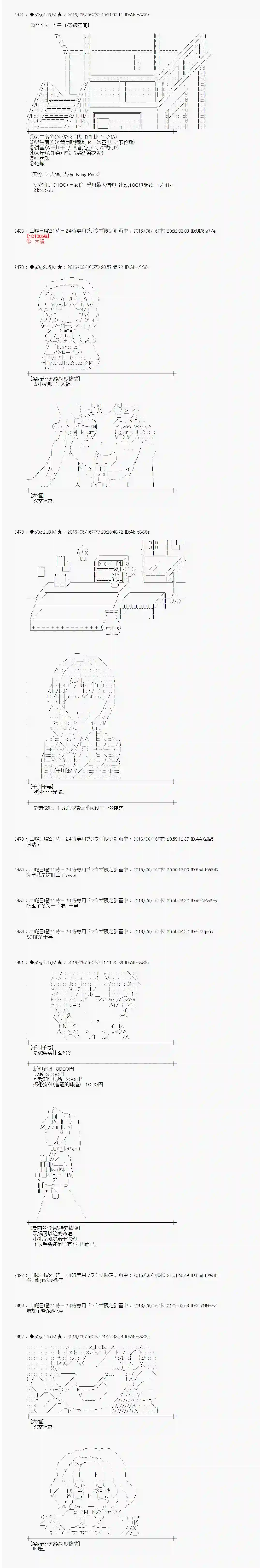 爱丽丝似乎要在电脑世界生活下去第12话