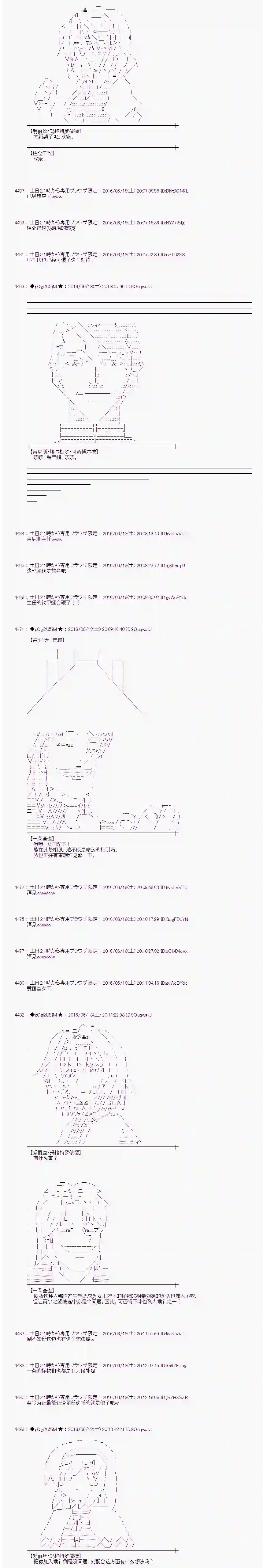 爱丽丝似乎要在电脑世界生活下去第14话