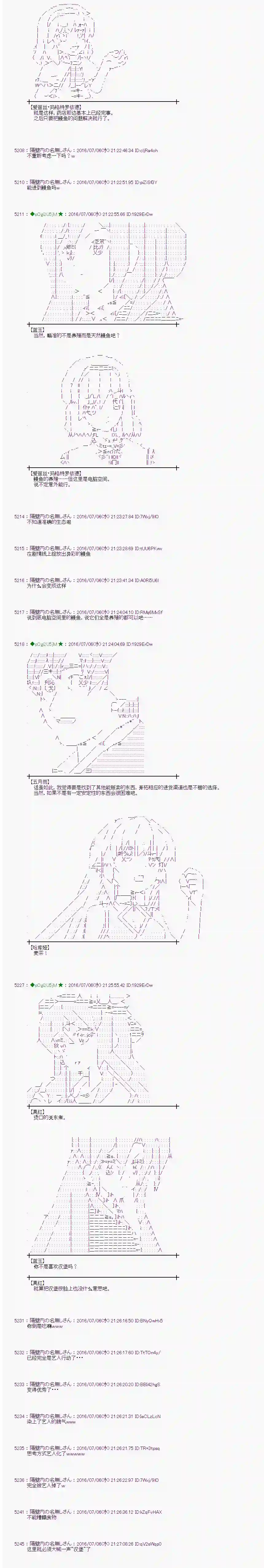 爱丽丝似乎要在电脑世界生活下去第31话