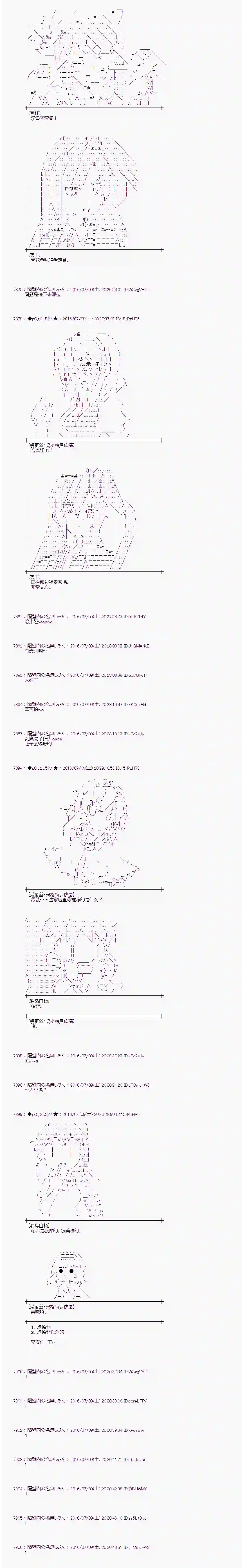 爱丽丝似乎要在电脑世界生活下去第34话
