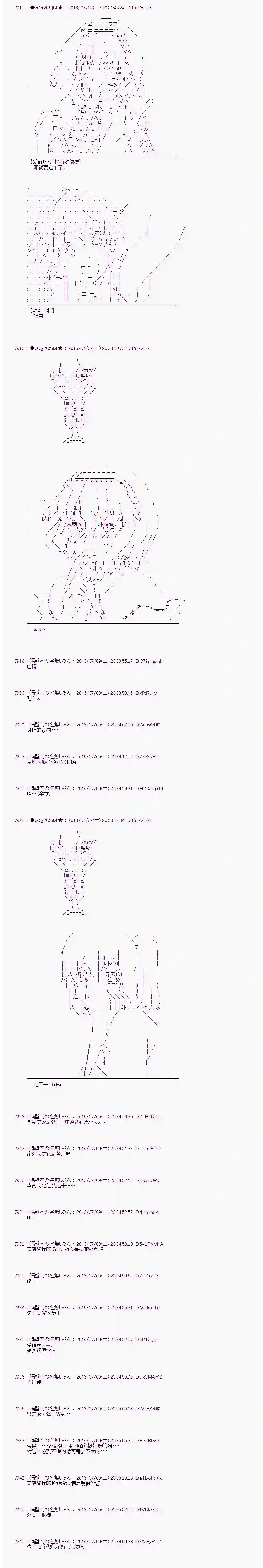 爱丽丝似乎要在电脑世界生活下去第34话
