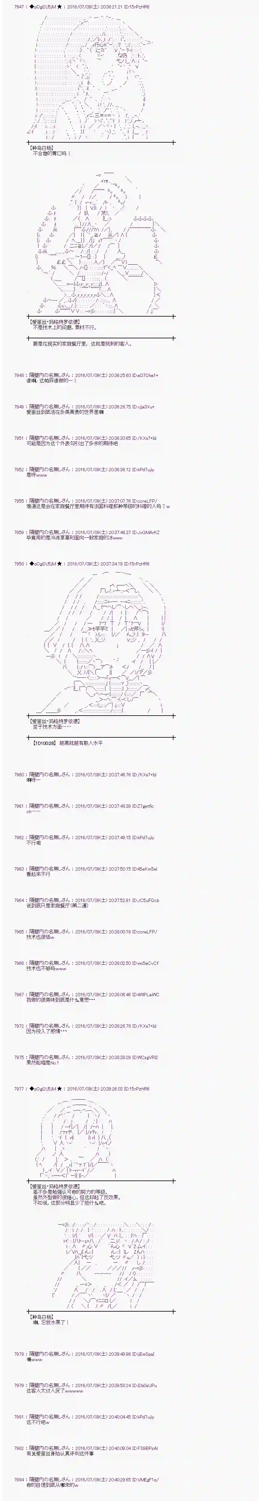 爱丽丝似乎要在电脑世界生活下去第34话