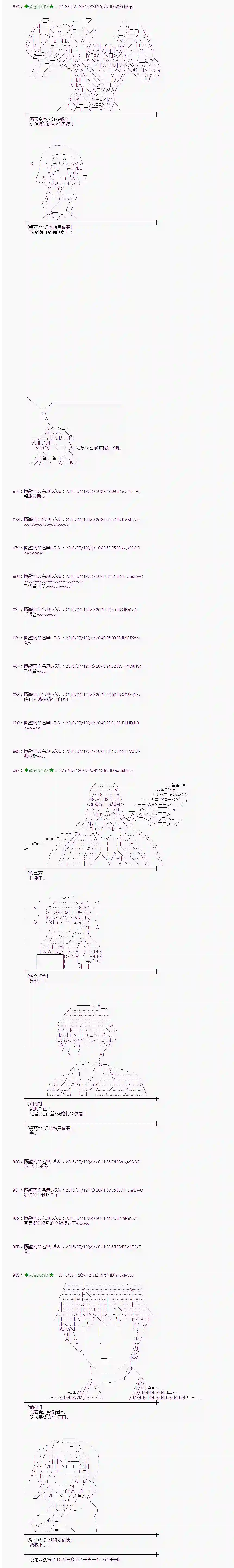 爱丽丝似乎要在电脑世界生活下去第36话