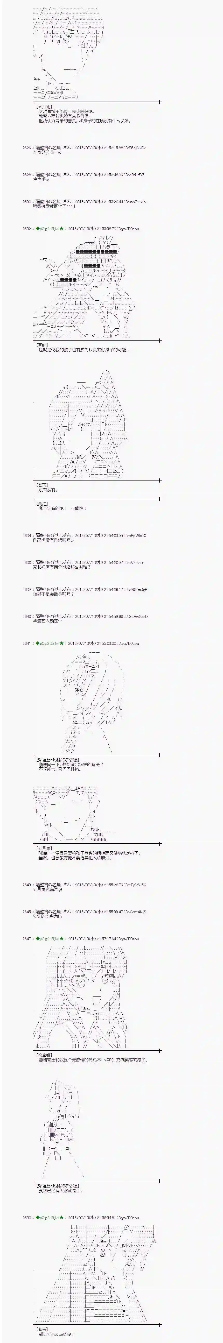 爱丽丝似乎要在电脑世界生活下去第37话