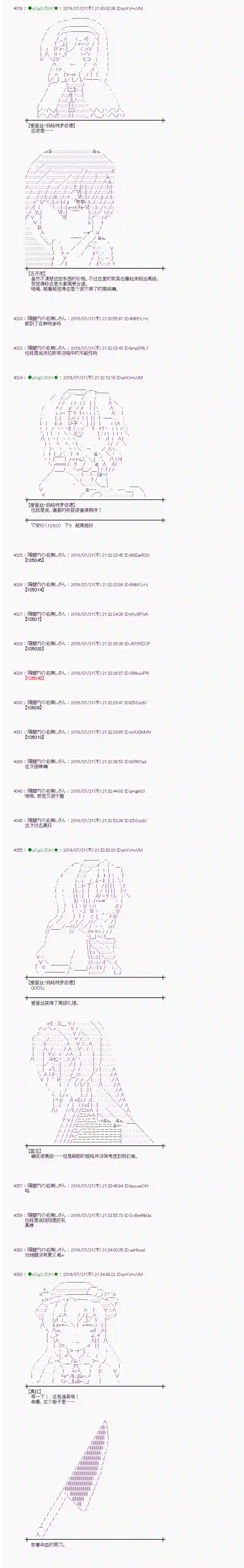 爱丽丝似乎要在电脑世界生活下去第45话