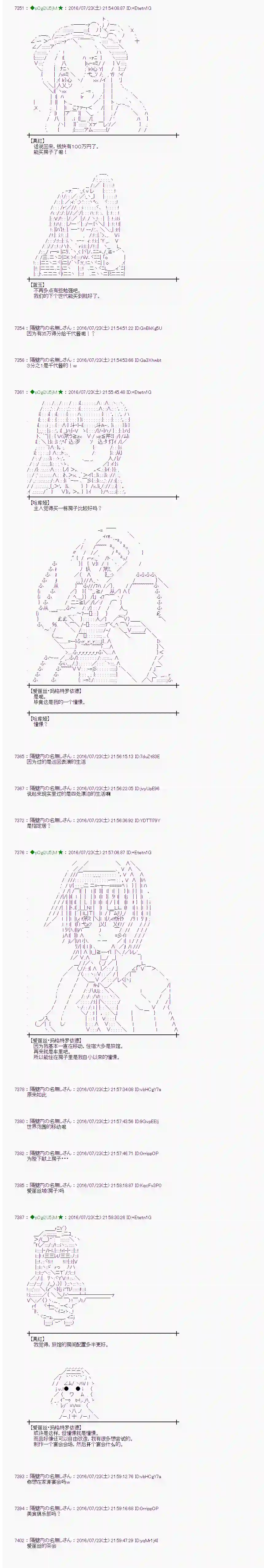 爱丽丝似乎要在电脑世界生活下去第47话