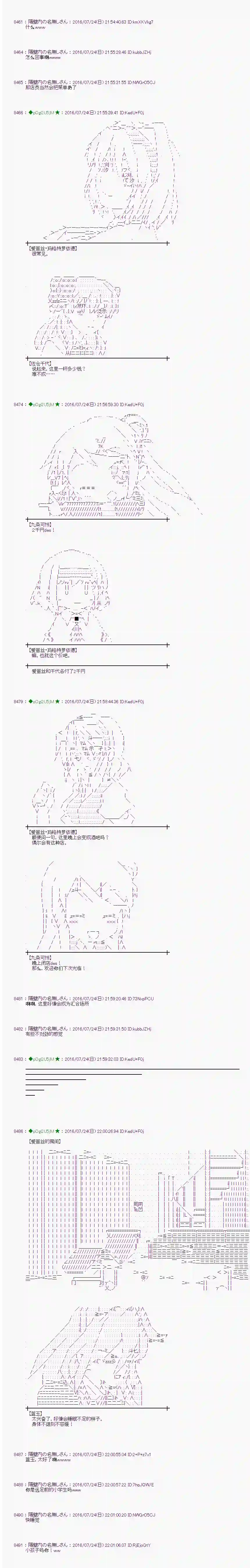 爱丽丝似乎要在电脑世界生活下去第48话