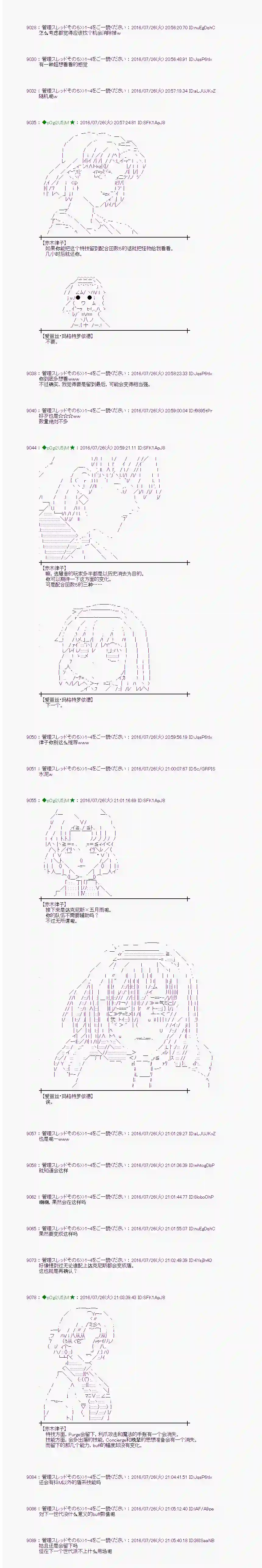 爱丽丝似乎要在电脑世界生活下去第49话