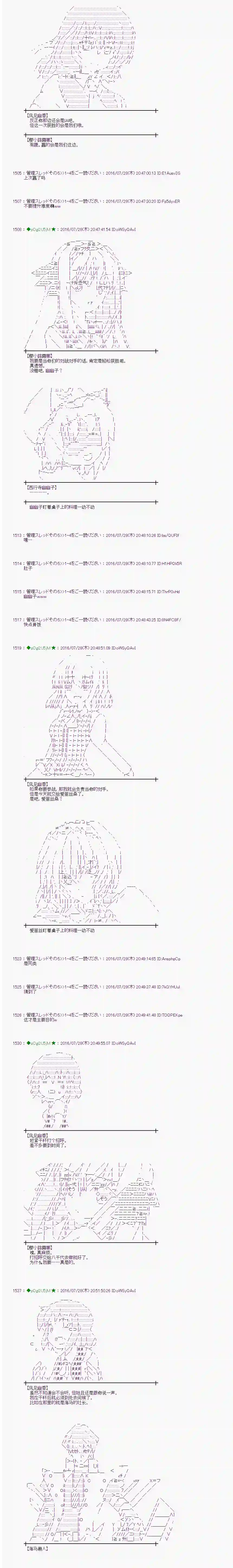 爱丽丝似乎要在电脑世界生活下去第51话