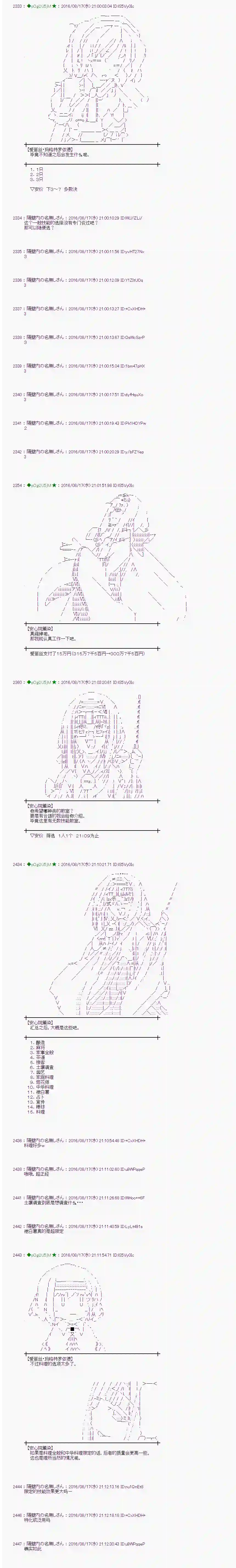 爱丽丝似乎要在电脑世界生活下去第63话