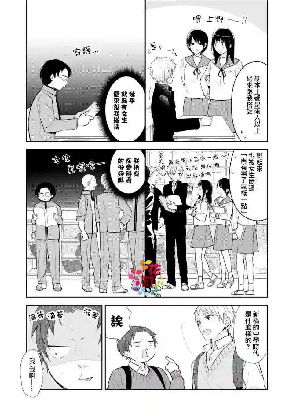 向丑女献上花束第04话