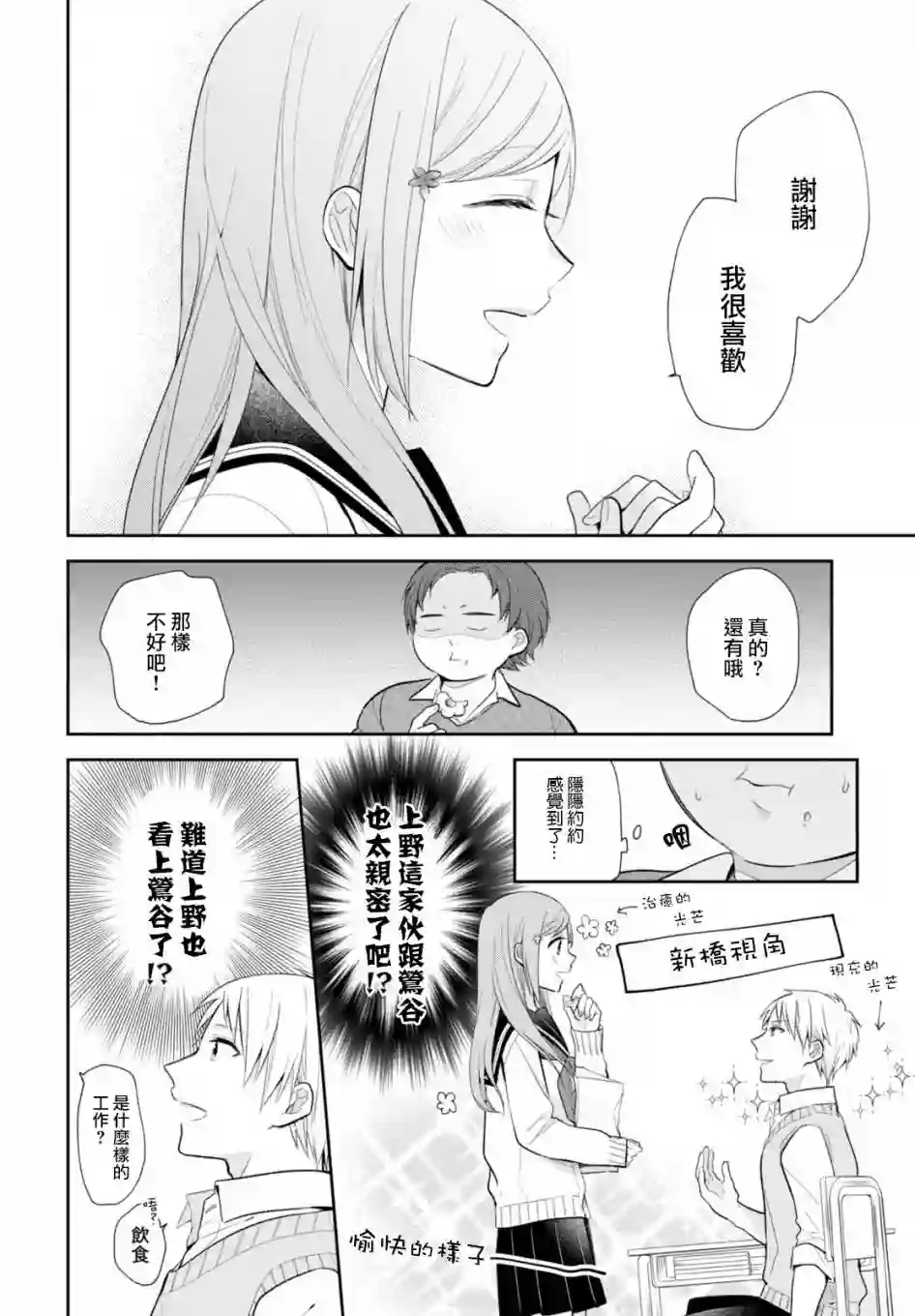 向丑女献上花束第04话