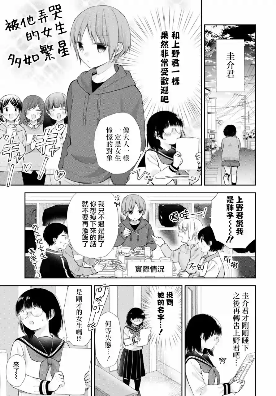 向丑女献上花束第33话