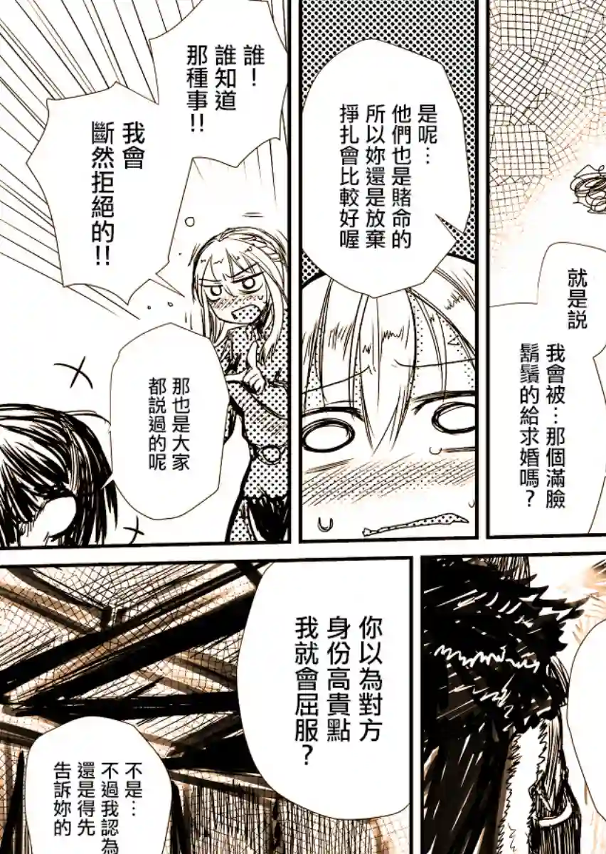 姬骑士是蛮族的新娘短篇