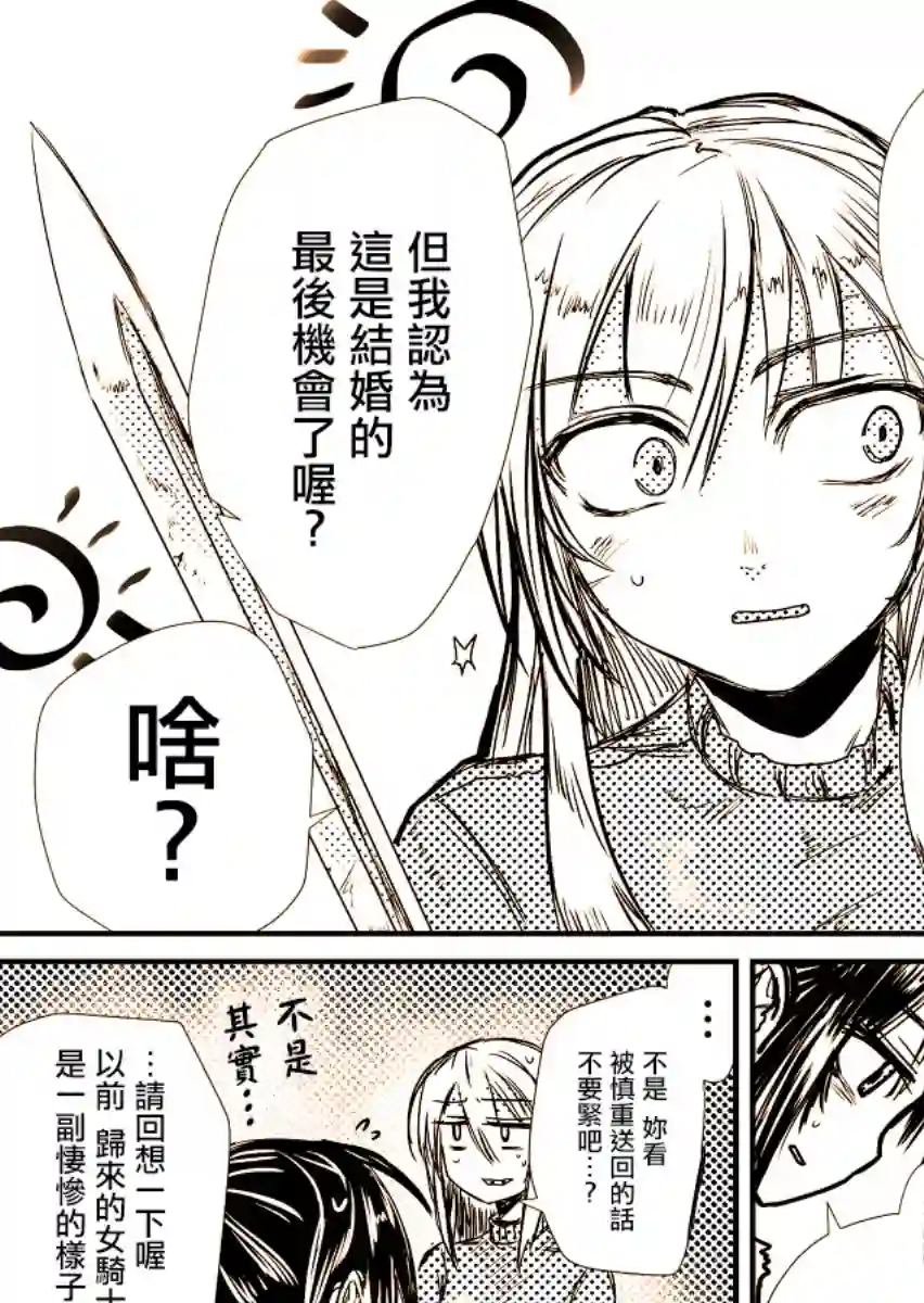 姬骑士是蛮族的新娘短篇