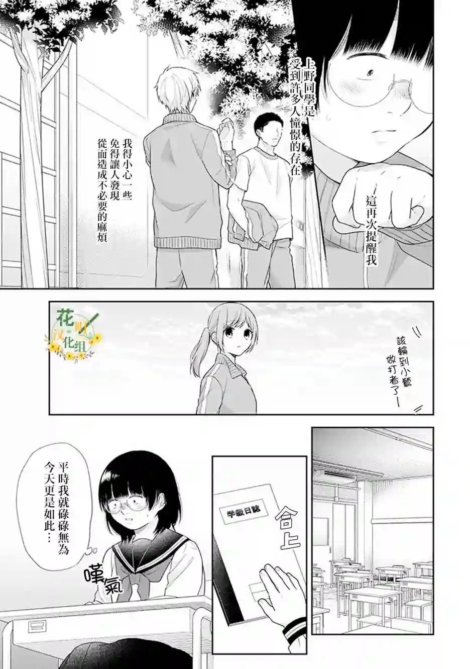 向丑女献上花束第42话