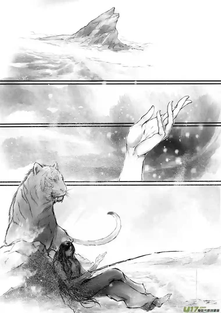 雪国乱山残雪夜 孤烛异乡人一