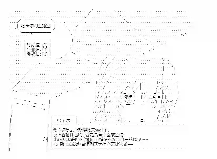 少女哈茉尔的直播室第一幕·直播开篇