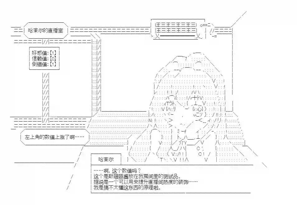 少女哈茉尔的直播室第一幕·直播开篇