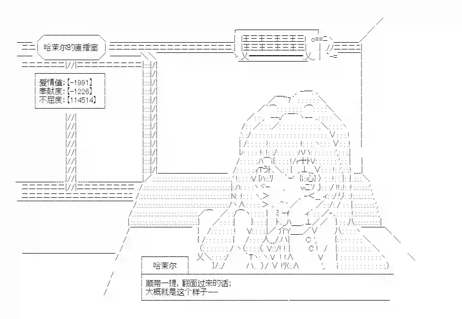 少女哈茉尔的直播室第一幕·直播开篇