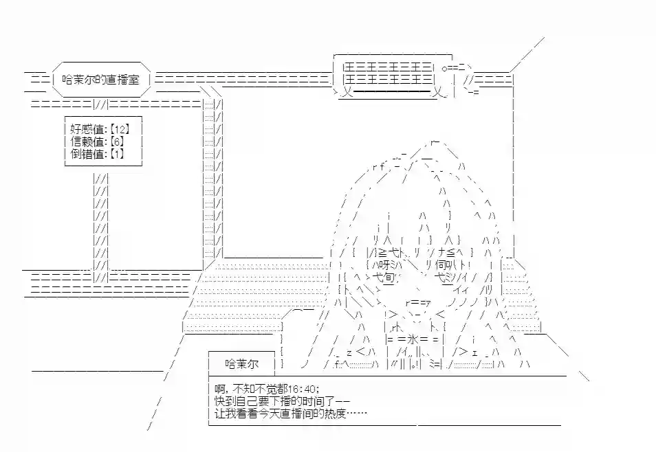 少女哈茉尔的直播室第二幕·少女的百变造型