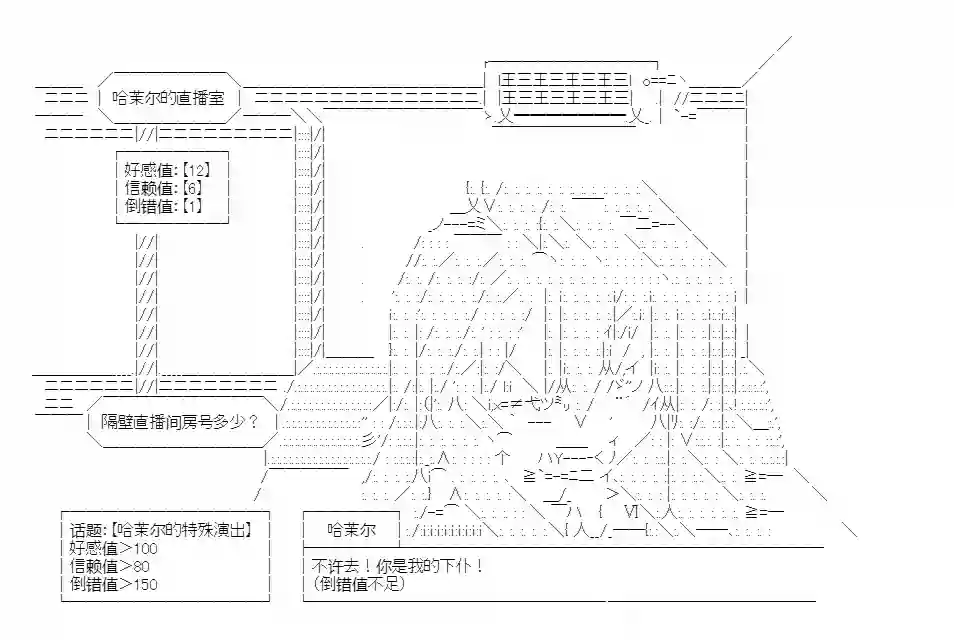 少女哈茉尔的直播室第二幕·少女的百变造型