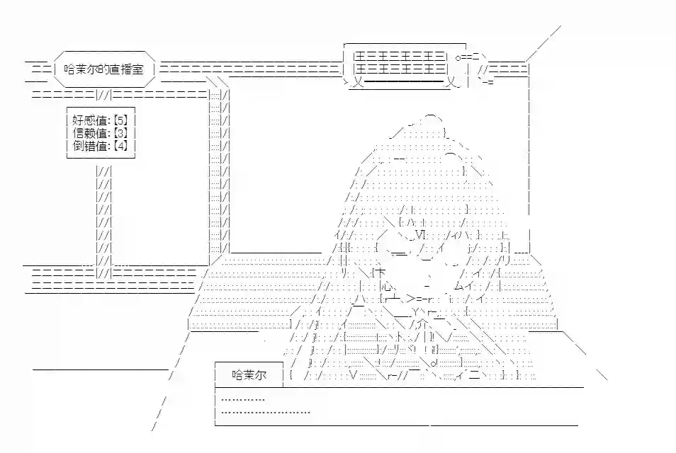 少女哈茉尔的直播室第二幕·少女的百变造型