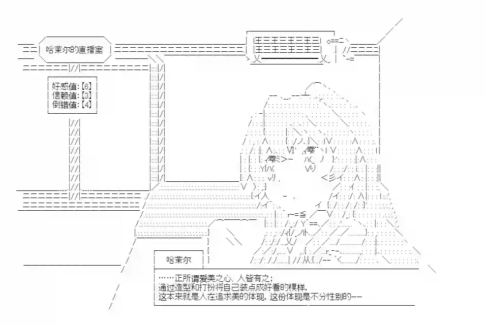 少女哈茉尔的直播室第二幕·少女的百变造型