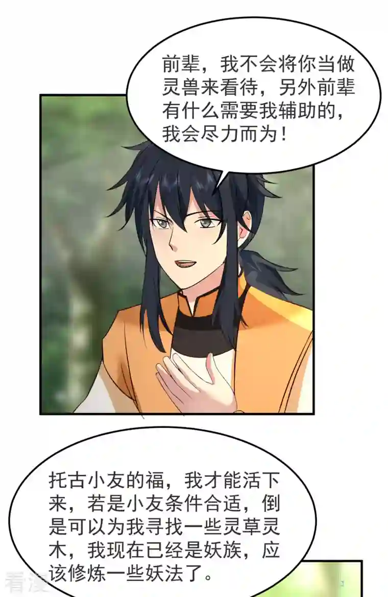 混沌丹神第261话 蝶衣化灵兽