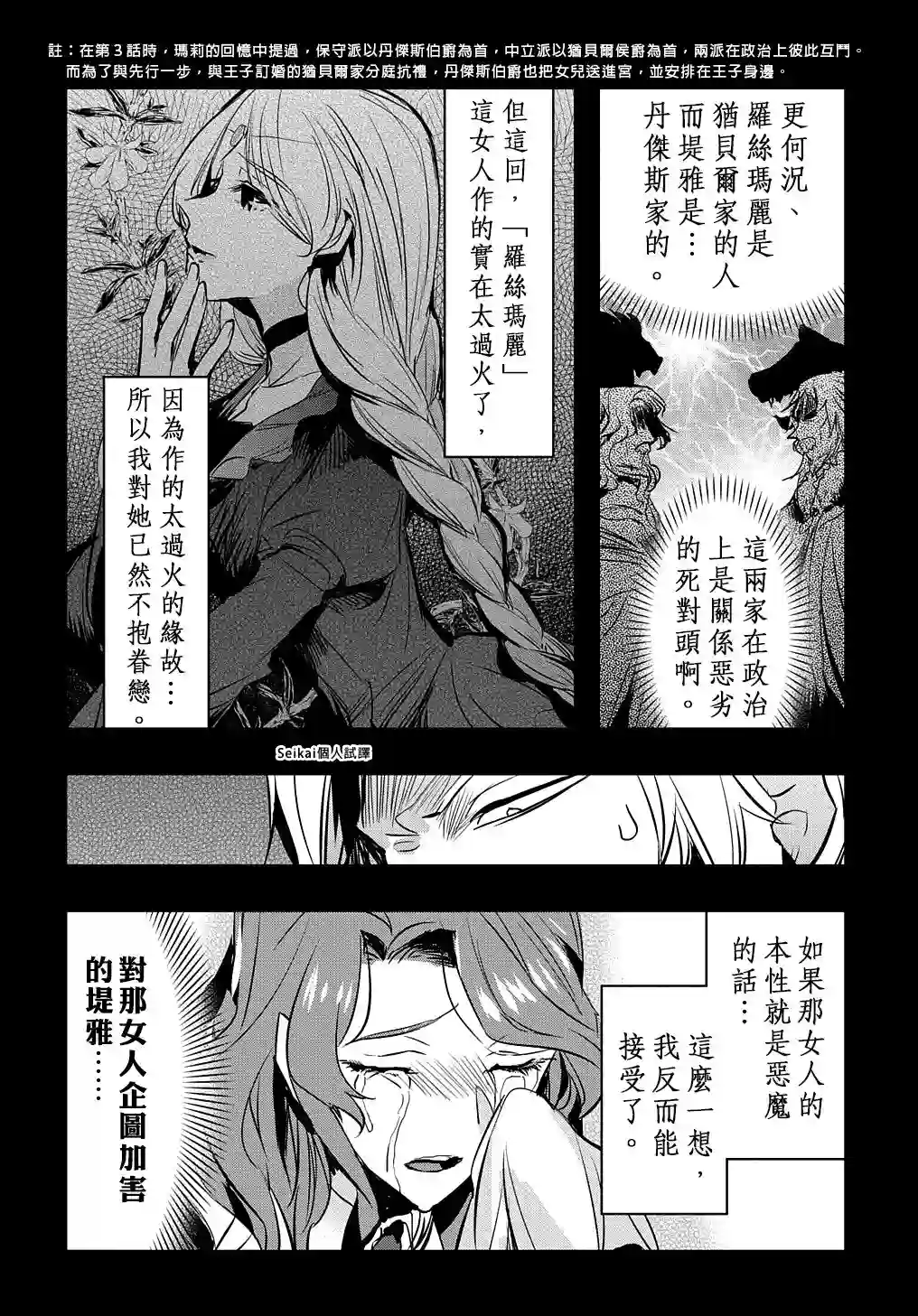 转生后的恶役千金并不期望报仇第14话后篇
