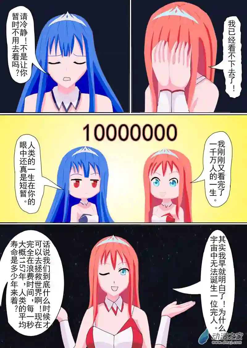 现代宅男的女神幻想第01话 红天之乱