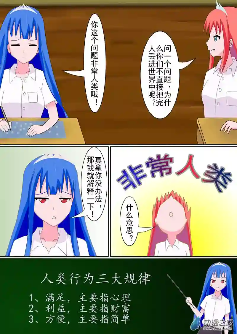 现代宅男的女神幻想第02话 蓝星之志