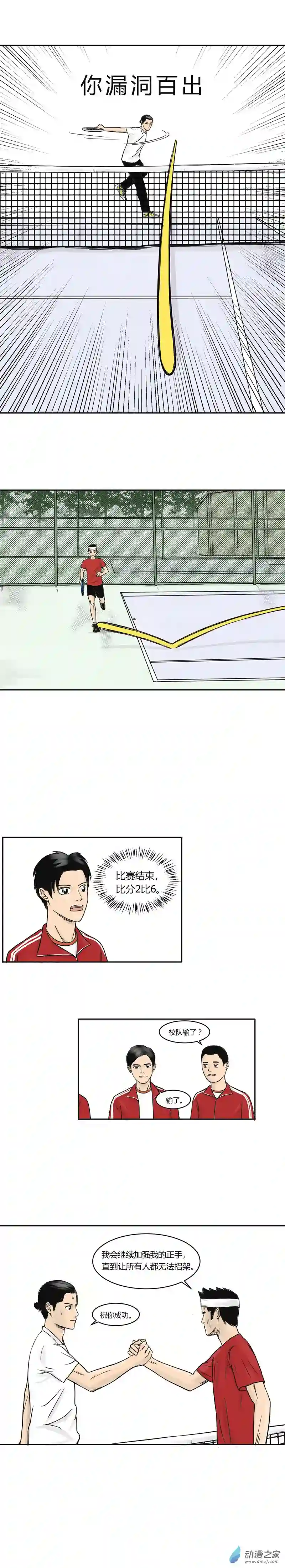 上旋高手第06话 燃烧的正手