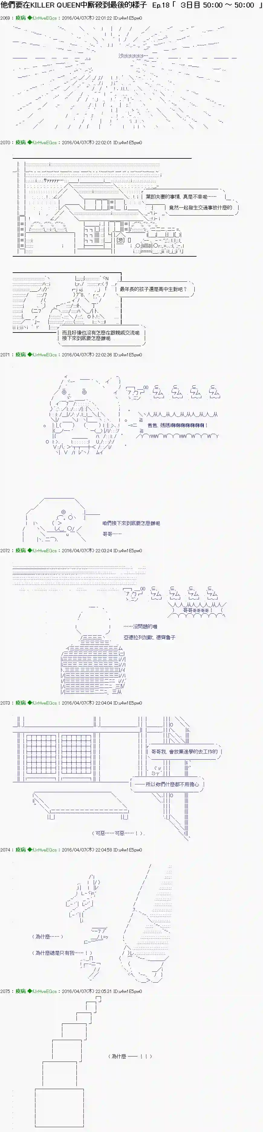 他们要在KILLER QUEEN中厮杀到最后的样子Ep.18 「　３日目 50：00 ～ 50：00　」