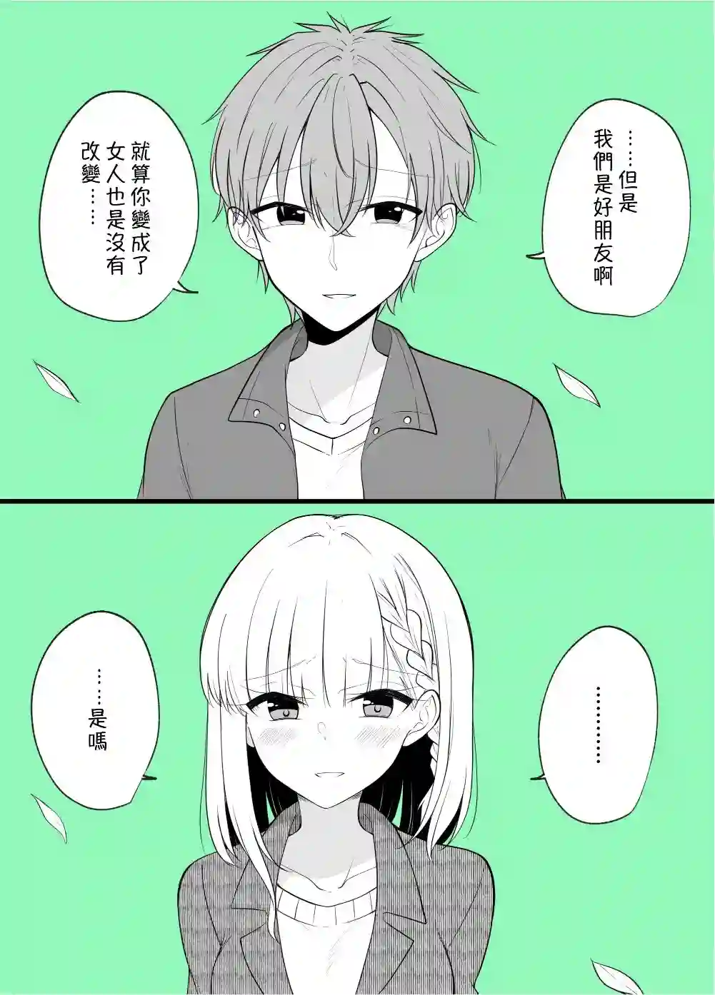 没关系，就算你变成女人了我们还是好朋友！第79话