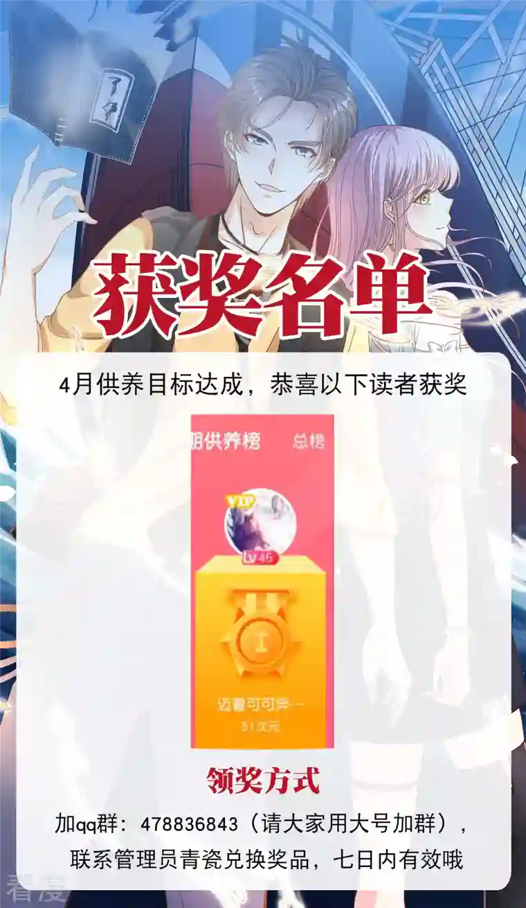 神级渔夫2022年4月供养获奖名单